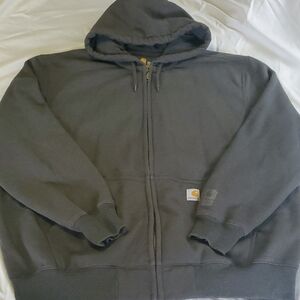 Carhartt Charcoal Hoodie Jacket